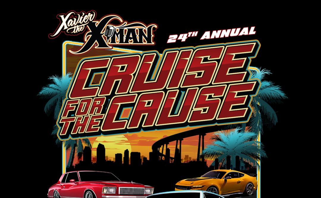 X-Man Cruise for a Cause Car Show partial flyer August 2026